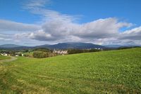 Blick zurück auf Zwiesel